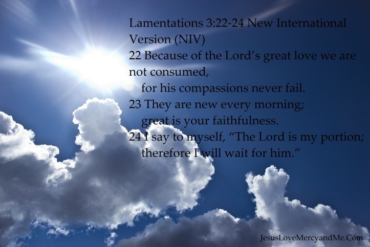 Mercies New Every Morning